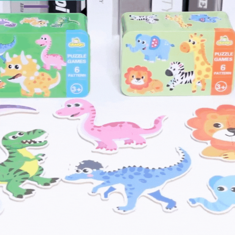 Quebra Cabeça de Madeira Infantil 3D 2