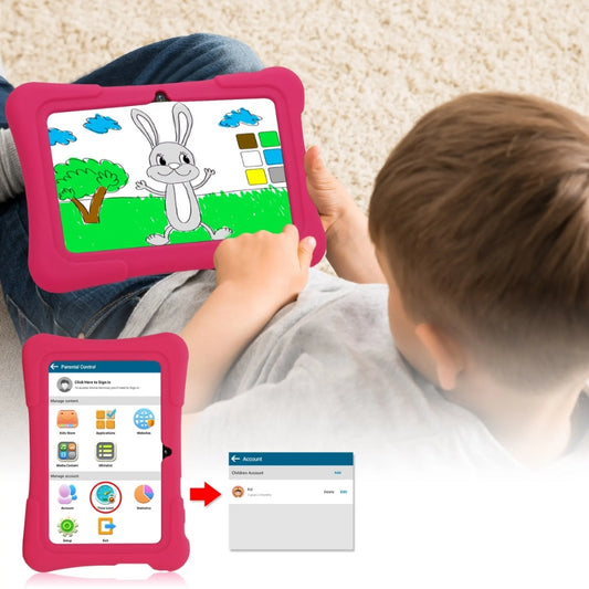 Tablet Infantil 7 Polegadas Android 10 - 32GB