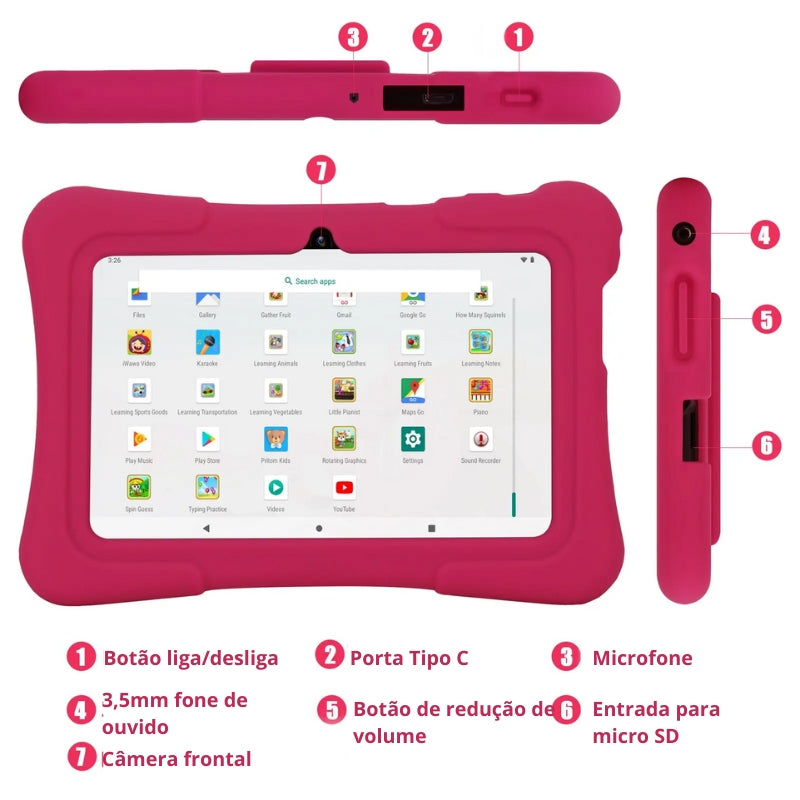 Tablet Infantil Menina