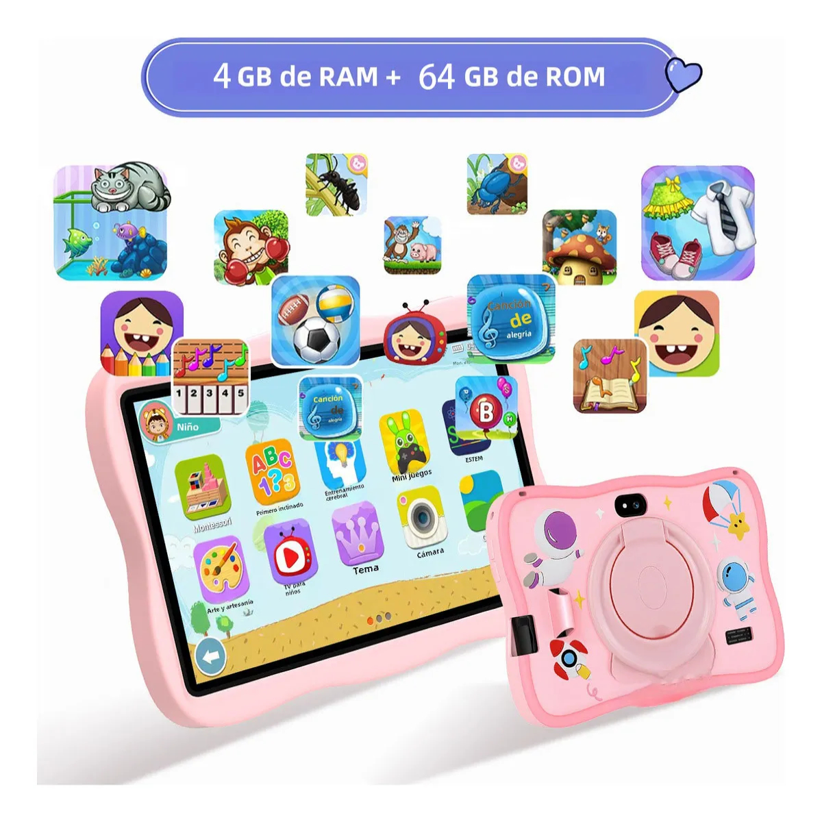 Tablet Infantil aplicativos