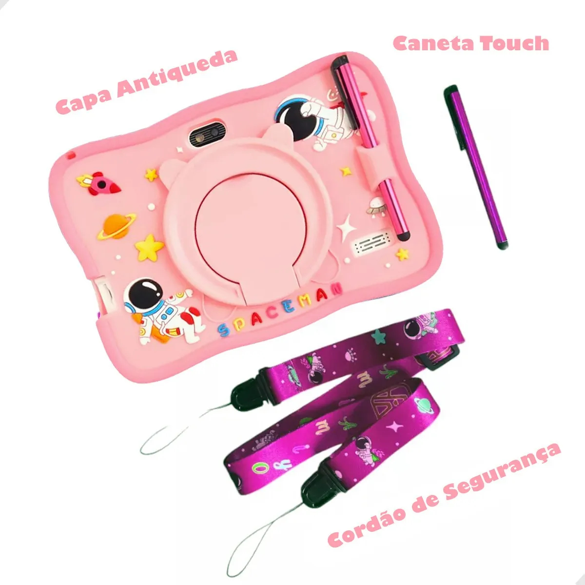 Tablet Infantil menina Rosa