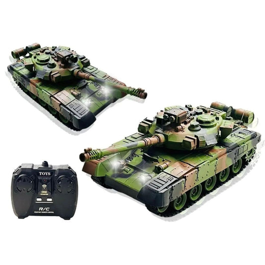 Tanque de Guerra de Brinquedo Controle Remoto Realista