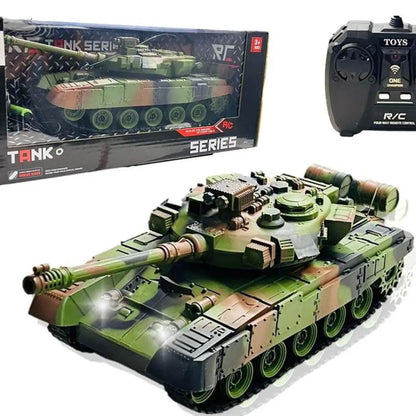 Tanque de Guerra de Brinquedo Controle Remoto Caixa