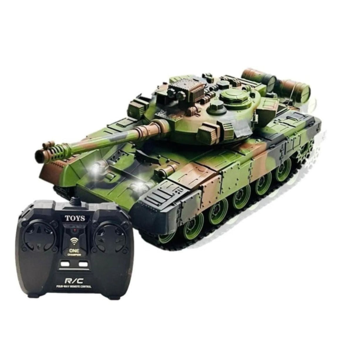 Tanque de Guerra de Brinquedo Controle Remoto Verde