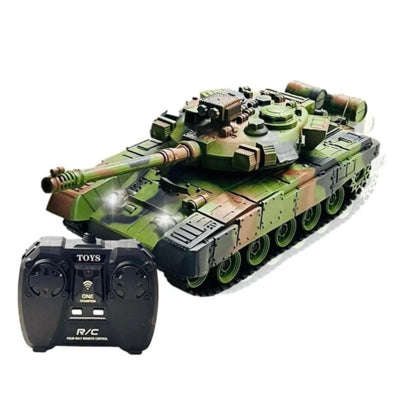 Tanque de Guerra de Brinquedo Controle Remoto Verde