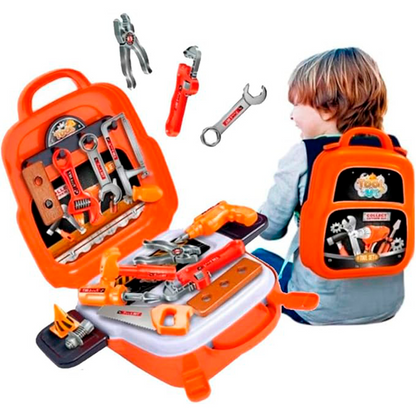 bancada de ferramentas infantil