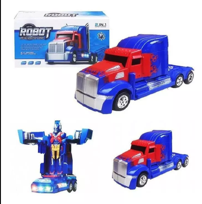 brinquedo transformers Caminhão