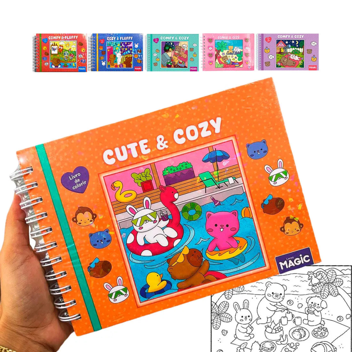 Livro de Colorir Infantil  bobbie goods 5