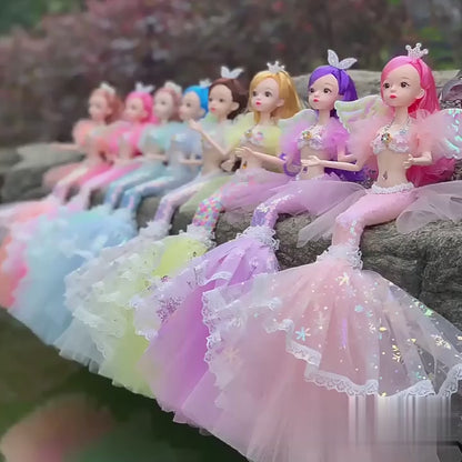 Boneca Sereia Princesa Encantada 45 cm 1