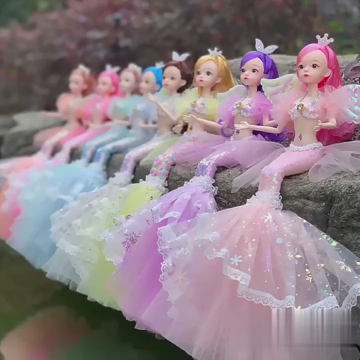 Boneca Sereia Princesa Encantada 45 cm 1