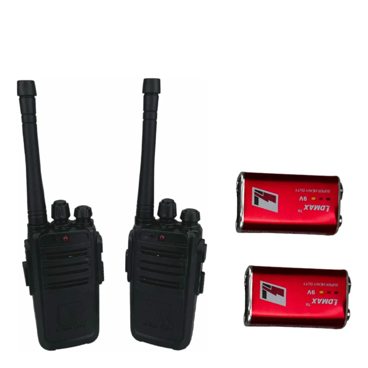 Rádio Comunicador Preto Infantil