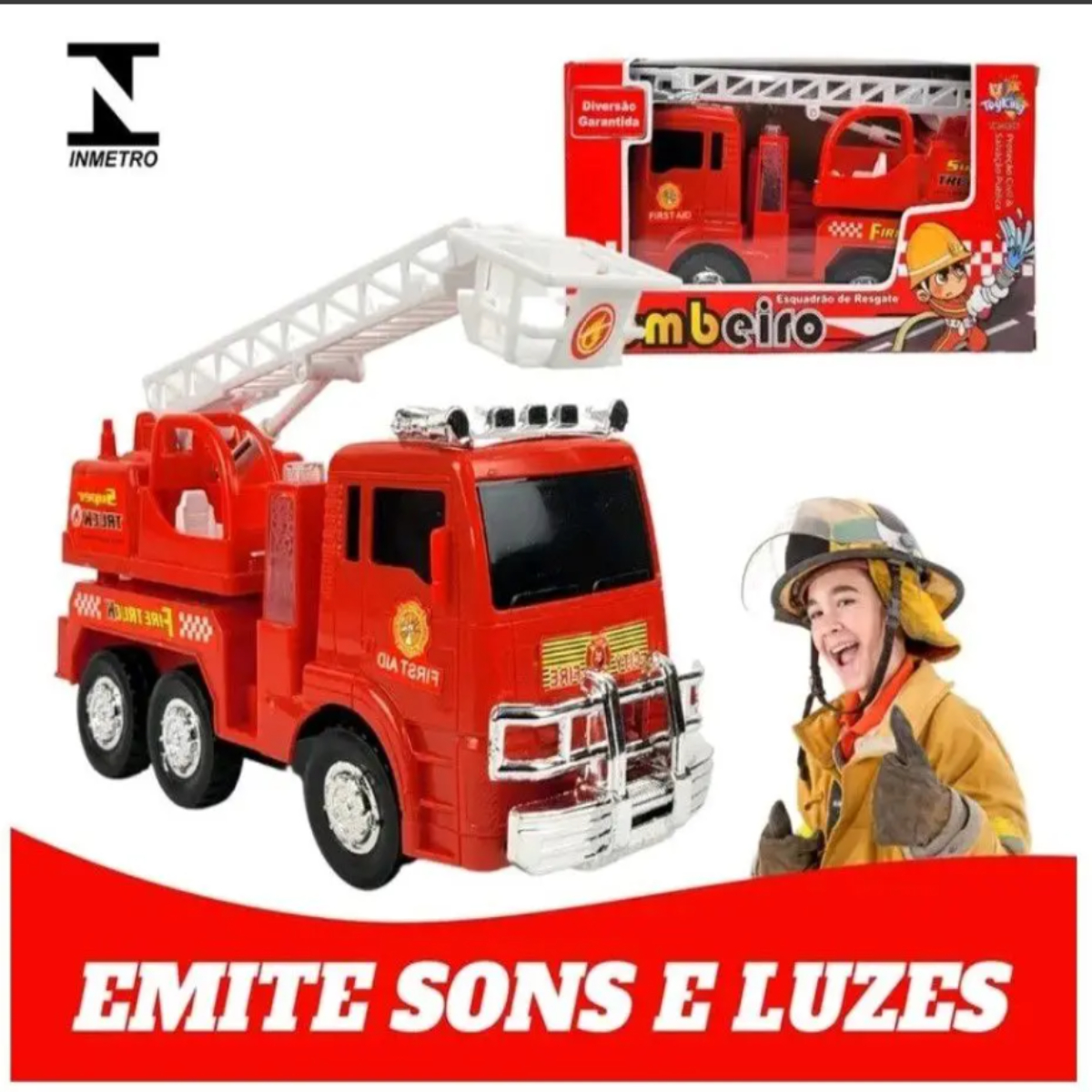 Caminhão Brinquedo som e luz
